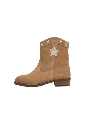WESTERN STAR  - Cowboy- / bikerstøvlette - cognac brown