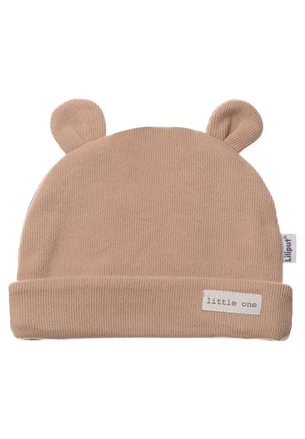 ERSTAUSSTATTUNGS-SET 5-TLG. – Mütze – beige