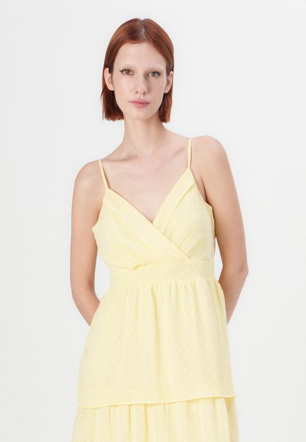 VMMELISA LAYER DRESS - Day dress - pale banana4