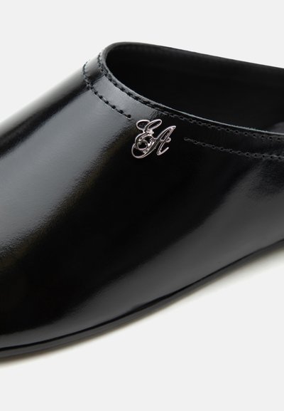 Emporio Armani SABOT LUCIDO - Μιουλ - nero