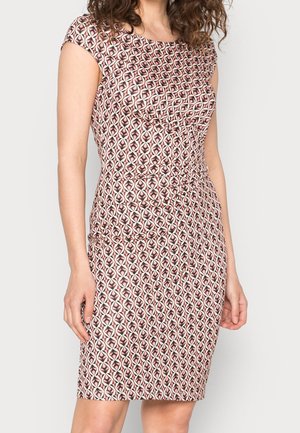Vestido de tubo - multi-coloured
