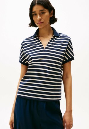 Polo shirt - dark night navy calico stp