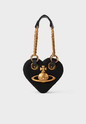 Vivienne Westwood, JULIET HEART CHAIN BAG - Sac à main - black