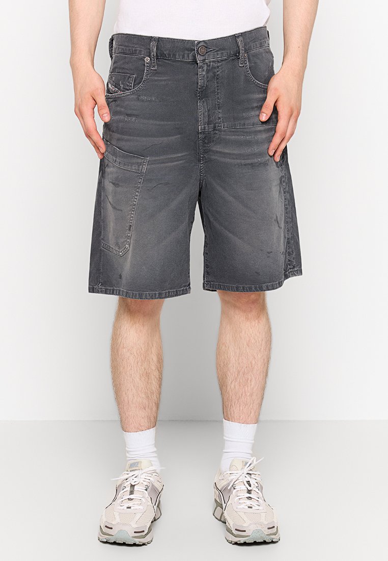 Diesel Jeansshort grijs