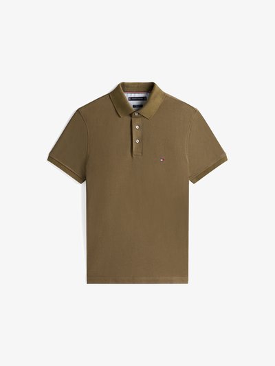 SLIM - Polo - khaki