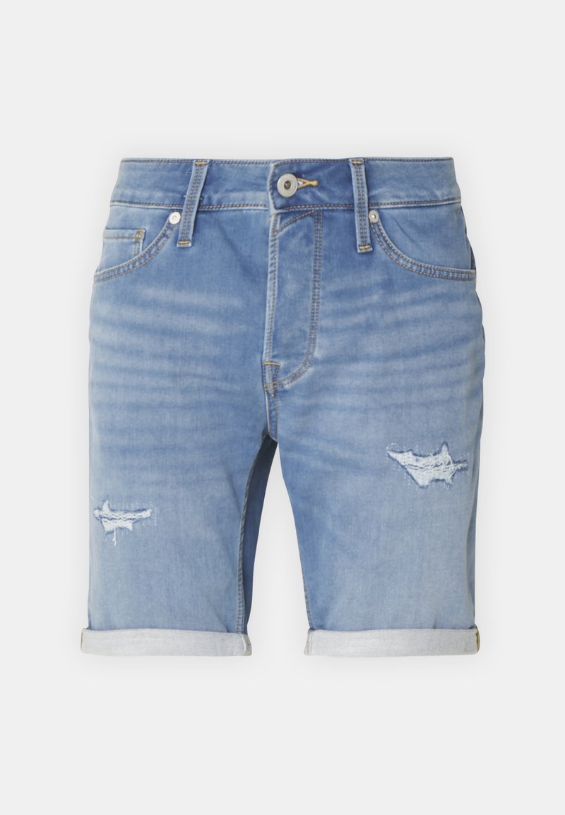 jack & jones Jeansshort blauw denim/bluedenim