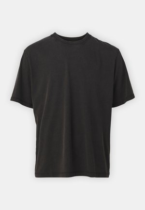 JORAMOR WASHED TEE CREW NECK UNISEX - T-shirts print - black
