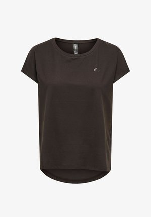 ONLY Play, ONPAUBREE LIFE ON SS BAT LOOSE TEE NOOS - Sport T-Shirt - chocolate torte