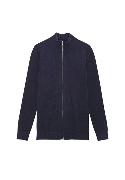 NN.07 DANNY FULL ZIP - Strickjacke - black