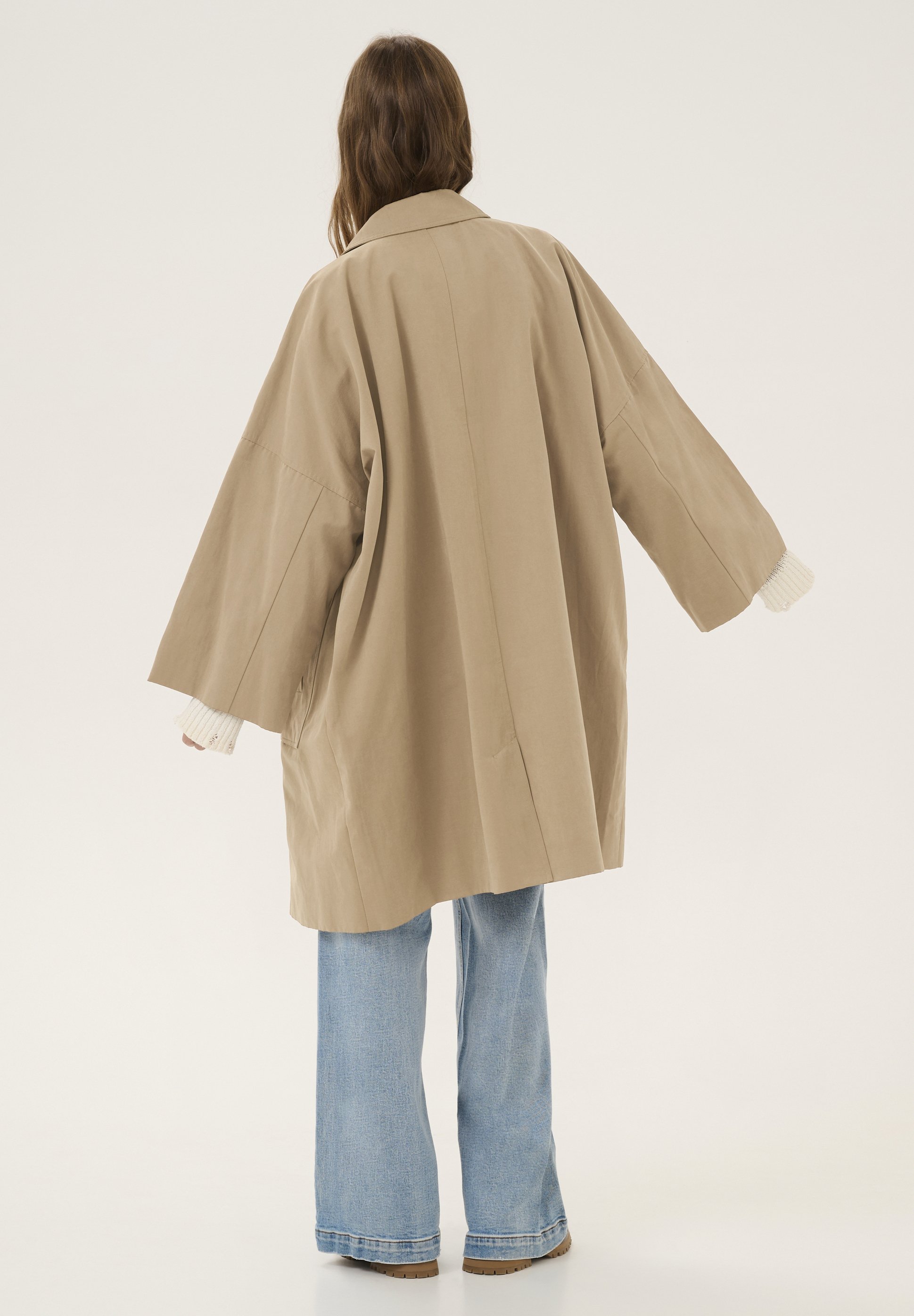 My Essential Wardrobe LYONMW OS - Classic coat - sepia tint/brown
