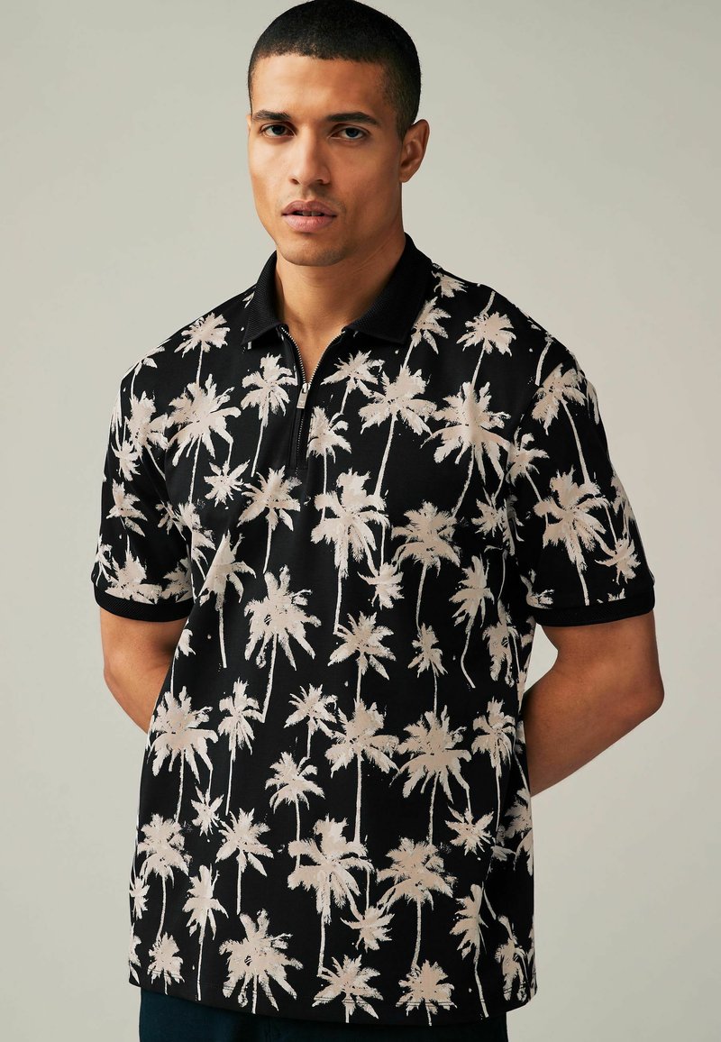 Next STANDARD - Polotričko - black white palm