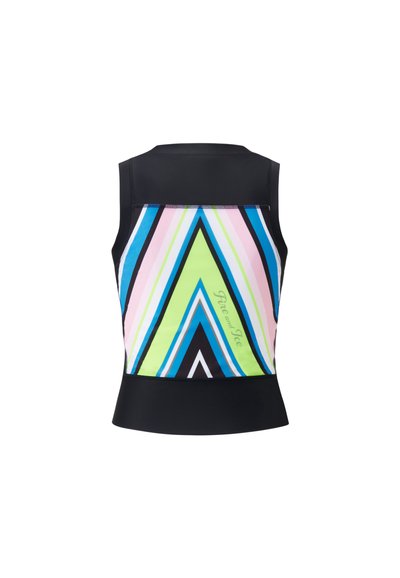 Bogner Fire + Ice ALMA - Top - blau lime schwarz