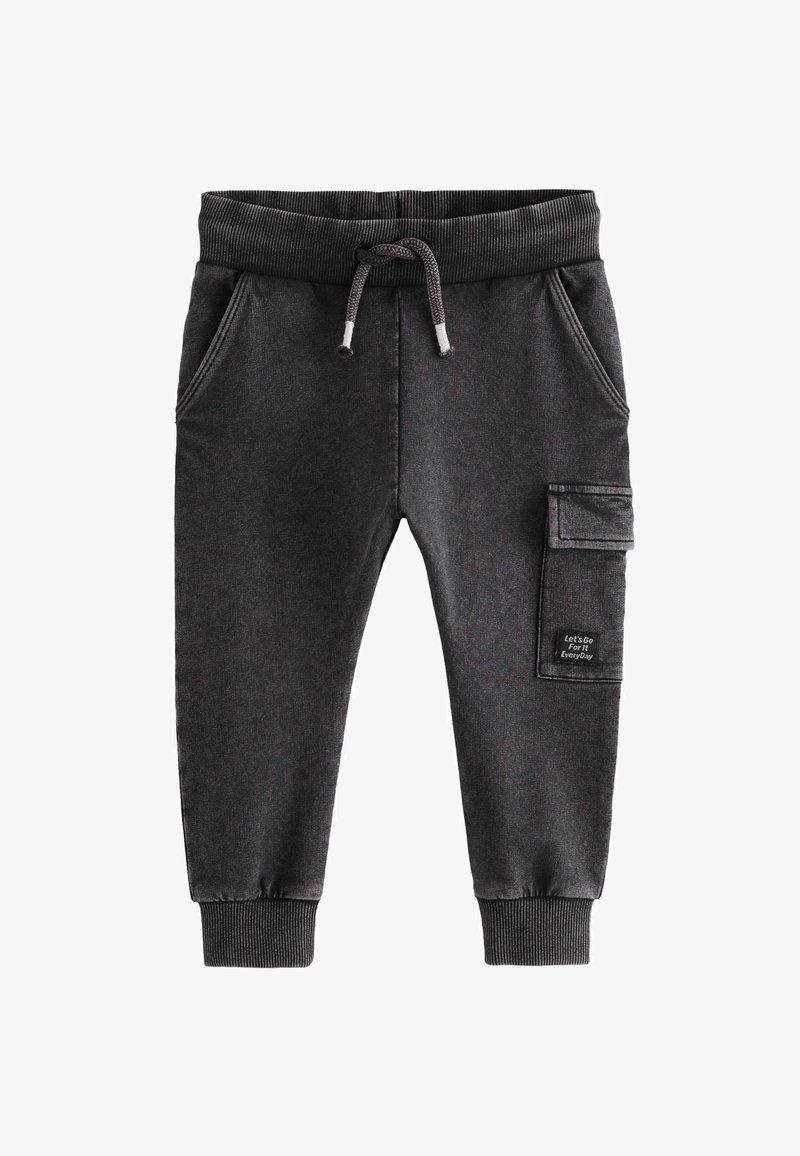 Next SUPER UTILITY - Pantaloni cargo - grey acid wash