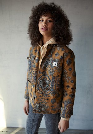 IRVING COAT - Välikausitakki - hamilton brown/black