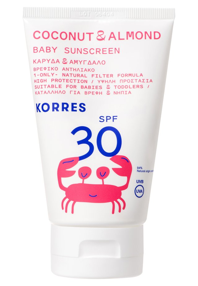 COCONUT & ALMOND SUN EMULSION FOR CHILDREN SPF30 - Zonnebrandcrème - -