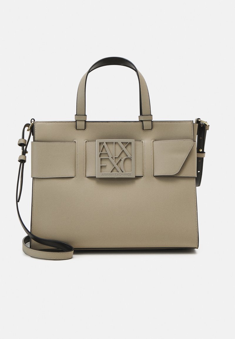 Armani Exchange BORSA TOTE - Käsilaukku - pisco