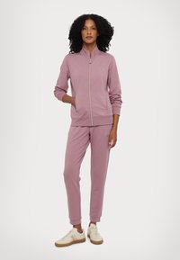 EA7 Emporio Armani Sweater met rits - toadstool