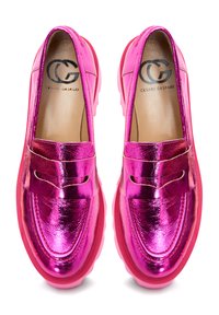 Cesare Gaspari PLATFORM LOAFERS  - Slipper - fushia