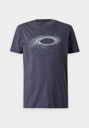Oakley, LUNAR ELLIPSE TEE - T-Shirt print - graphite