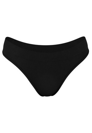 RIBBED COLLECTION - String - schwarz