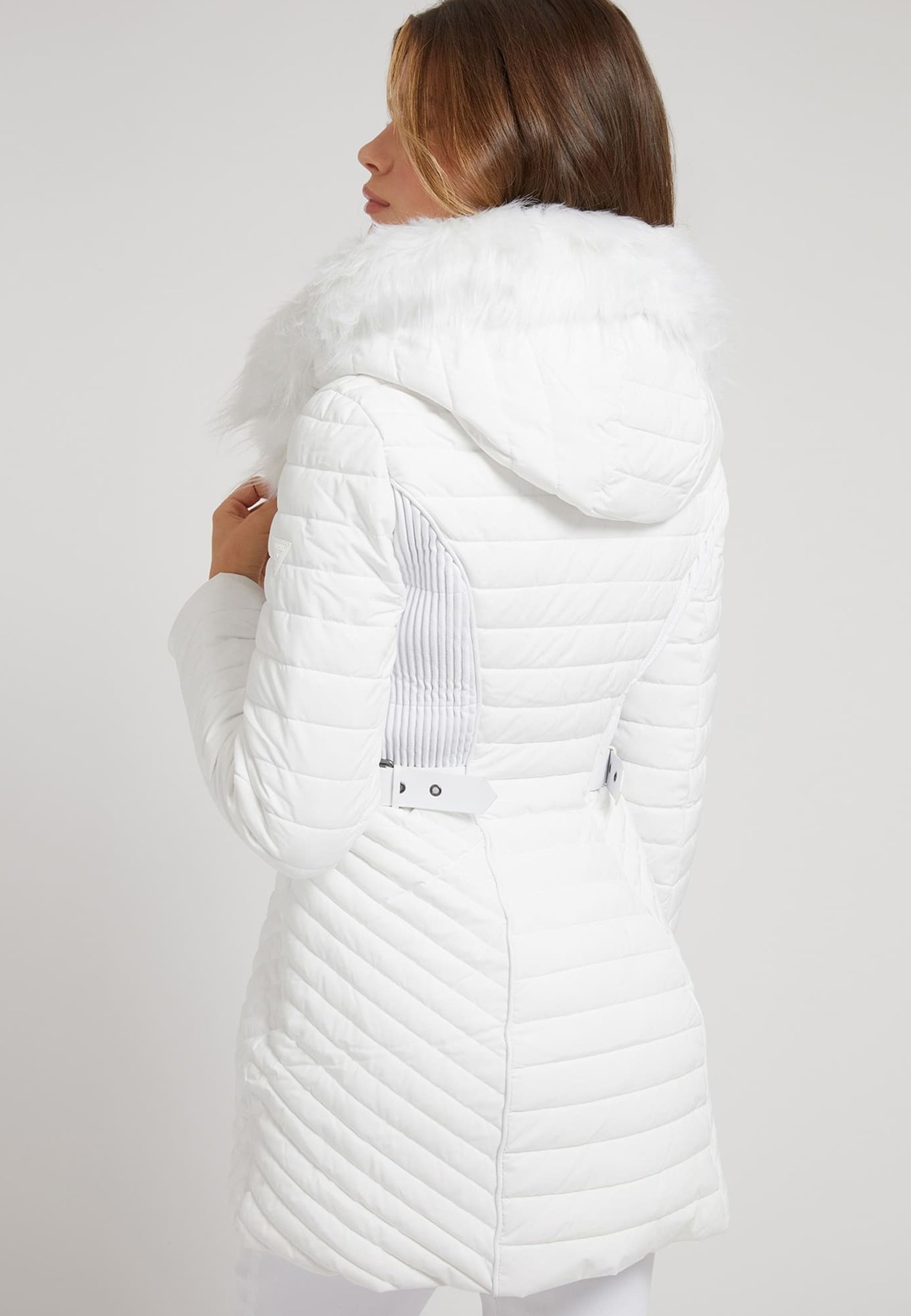 Guess NEW OXANA - Abrigo de invierno - weiß/blanco - Zalando.es
