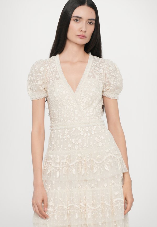 LAYERED ANKLE GOWN - Occasion wear - cream4