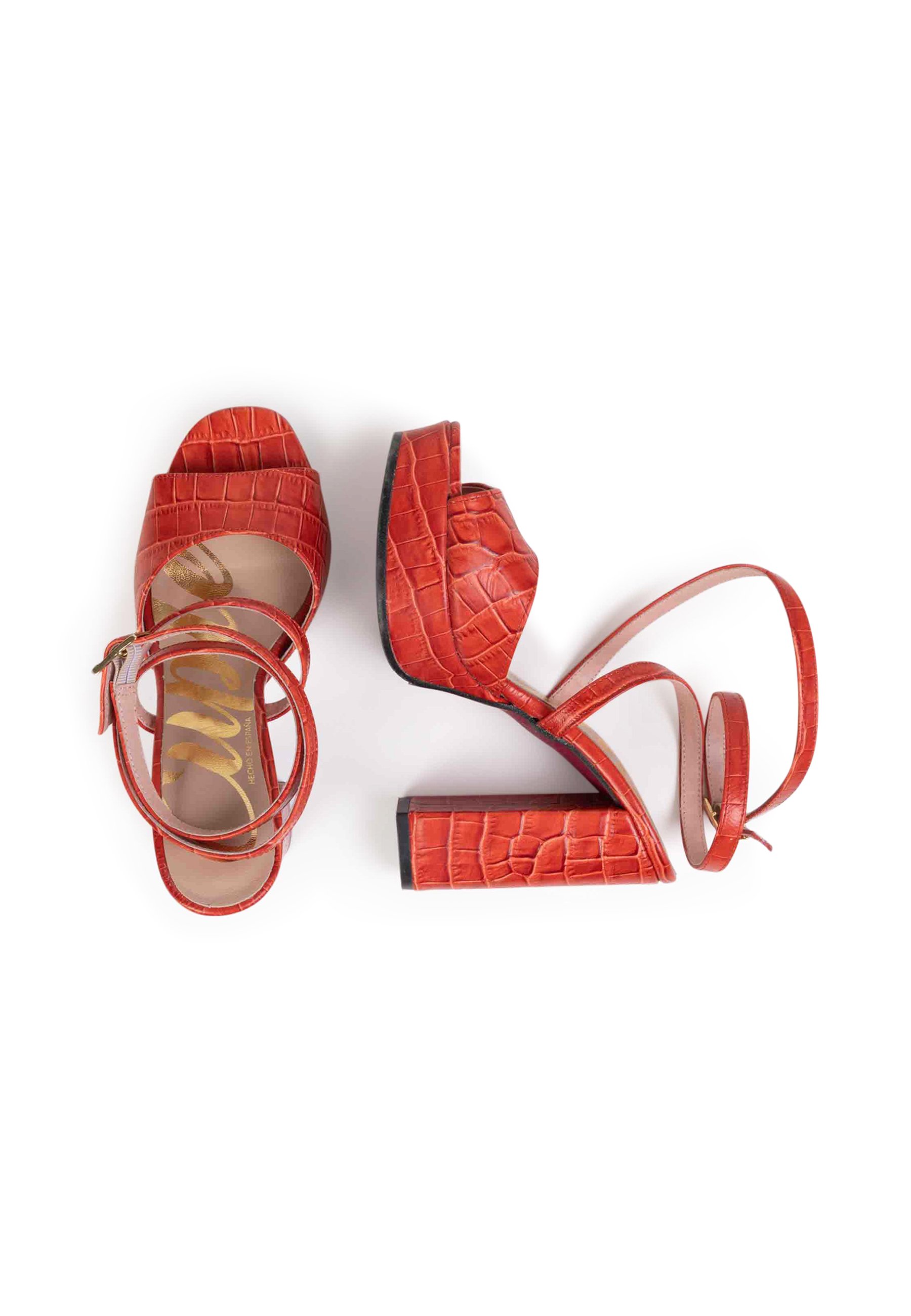 CUPLÉ Sandalias de tacón - red/rojo - Zalando.es