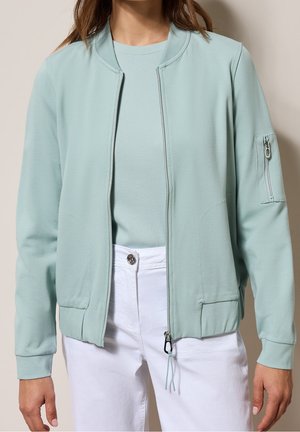 Sweatjakke - mottled green