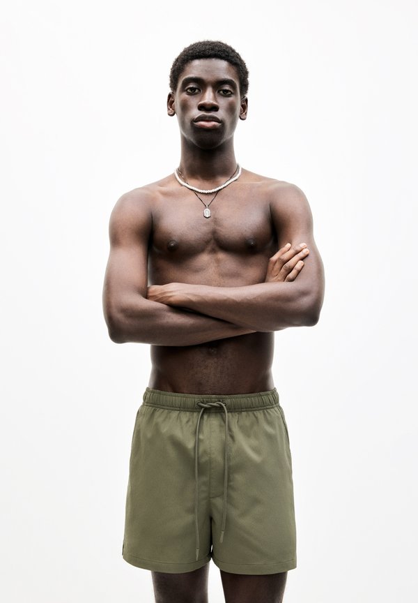 TEXTURED - Badeshorts - khaki