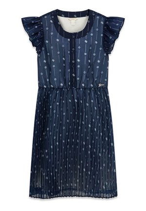 Blusenkleid - mehrfarbig/grundton blau