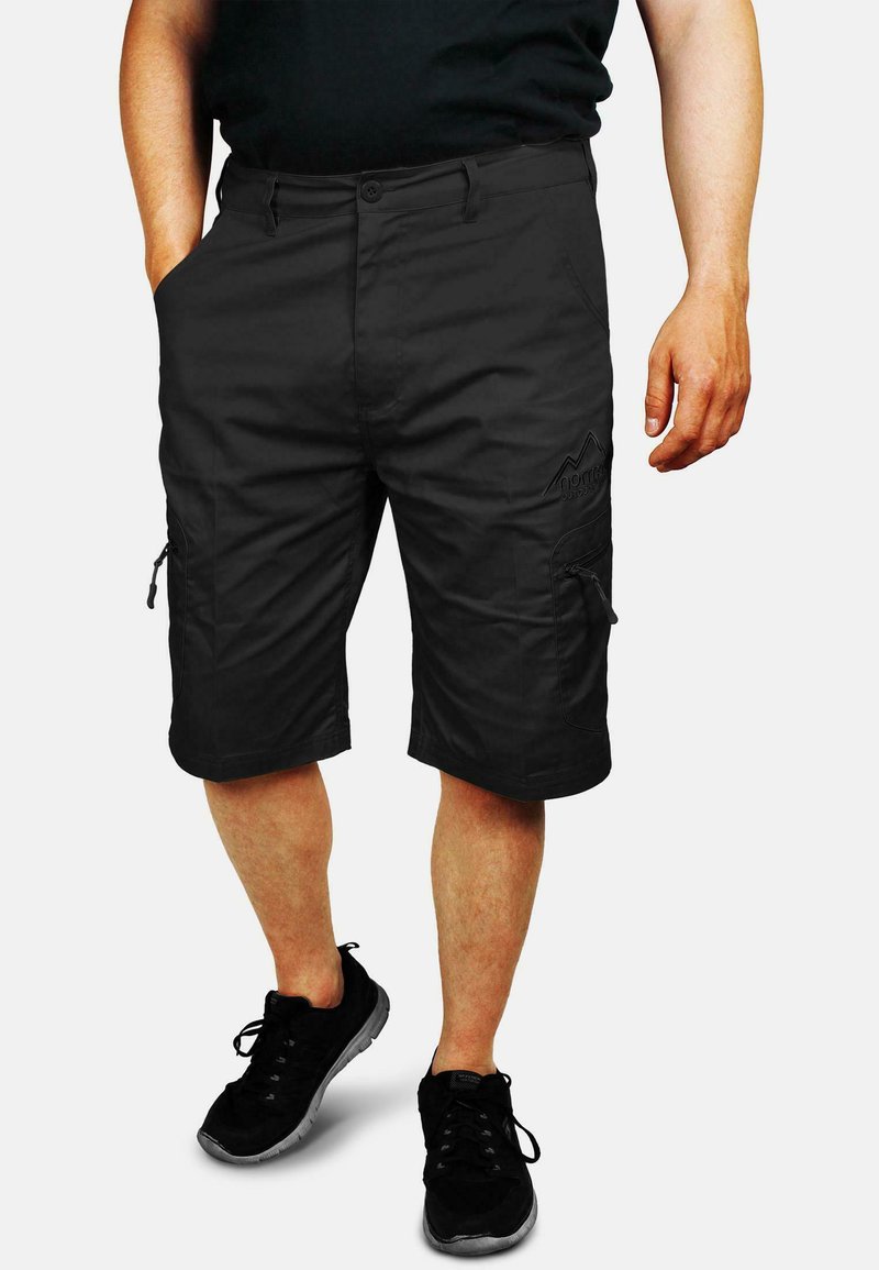 normani Outdoor Sports MIT UV SCHUTZ - Shorts - schwarz