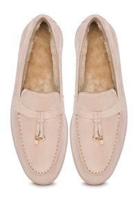 Cesare Gaspari LOAFERS - Loaferit/pistokkaat - beige