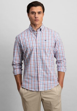 SEASONAL COMBI CHECK - Skjorter - poppy red