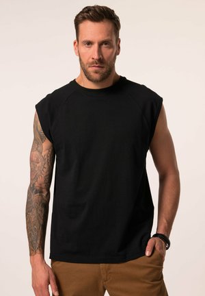 TANK BACK PRINT - Top - black
