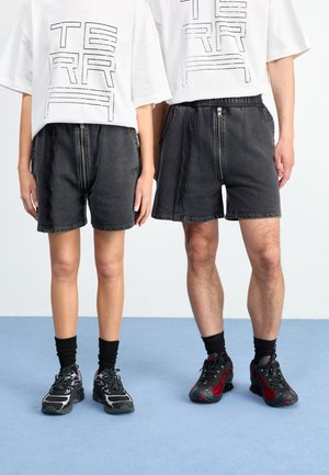 LOGO UNISEX - Joggebukse - black