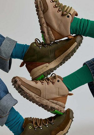 SATORISAN, KISO PREMIUM - BOTAS UNISEX - Lace-up ankle boots - dark green