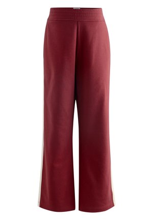 Next REGULAR FIT - MATERNITY WIDE LEG JOGGERS - Tréningruha alsók - burgundy/red