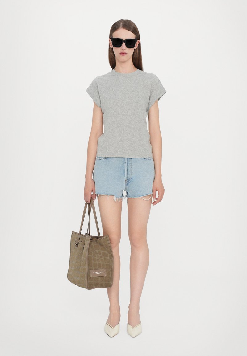 FRAME THE MUSCLE TEE - T-shirt basic - grey