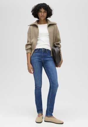 OPUS, MID RISE ANKLE - Jeans Skinny Fit - strong blue