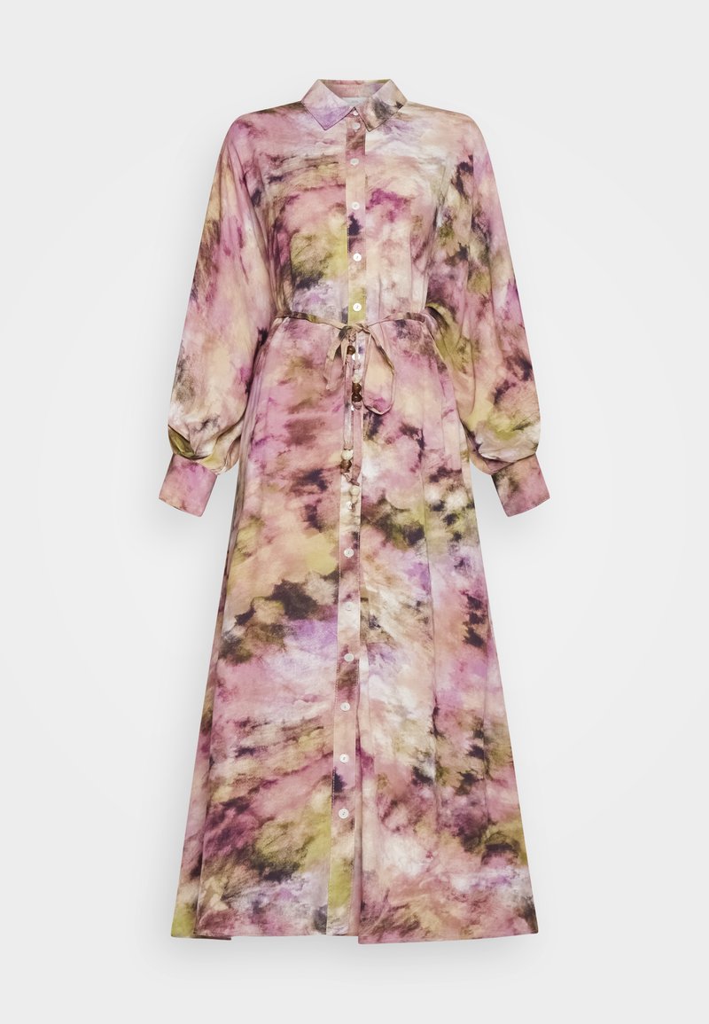 CMEO COLLECTIVE Maxi-jurk donkerroze CMEO COLLECTIVE Maxi-jurk donkerroze