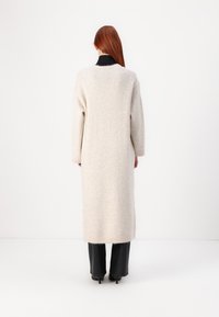 Gina Tricot LONG CARDIGAN - Cardigan - oat melange