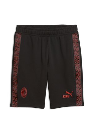 AC MILAN KING   - Korte broeken - black-red fire