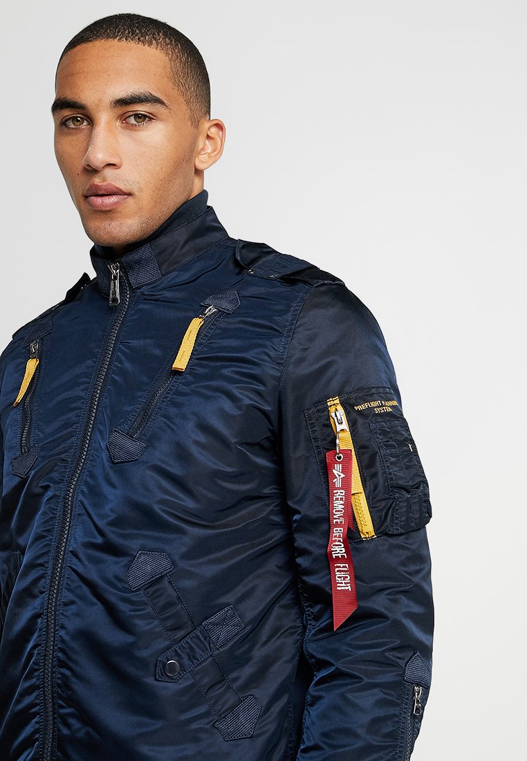 Alpha Industries Bomberjacka repl. blue Zalando.se Alpha Industries Bomberjacka repl. blue Zalando.se