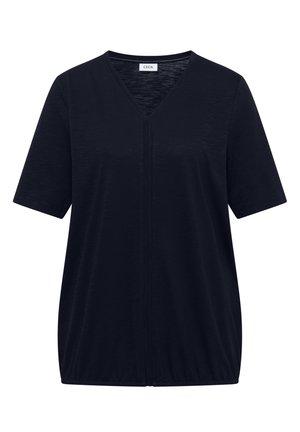 Cecil, KURZARM T-SHIRT IM TUNIKA-LOOK - T-shirt imprimé - universal blue
