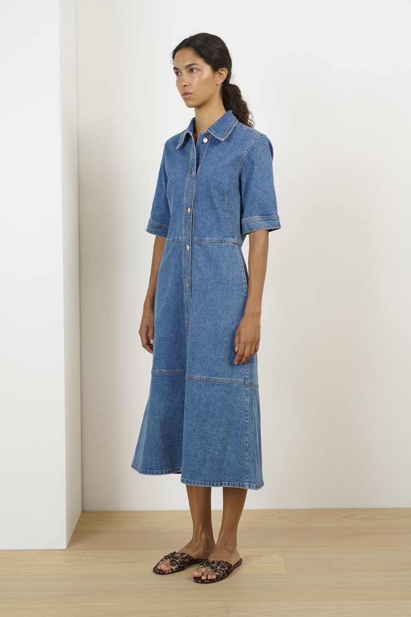 Prepair Ivy dress blue denim