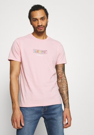 BOXTAB GRAPHIC TEE - T-Shirt print - boxtab powder pink