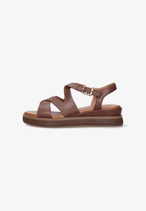 Inuovo, 113120 - Sandali con plateau - brown