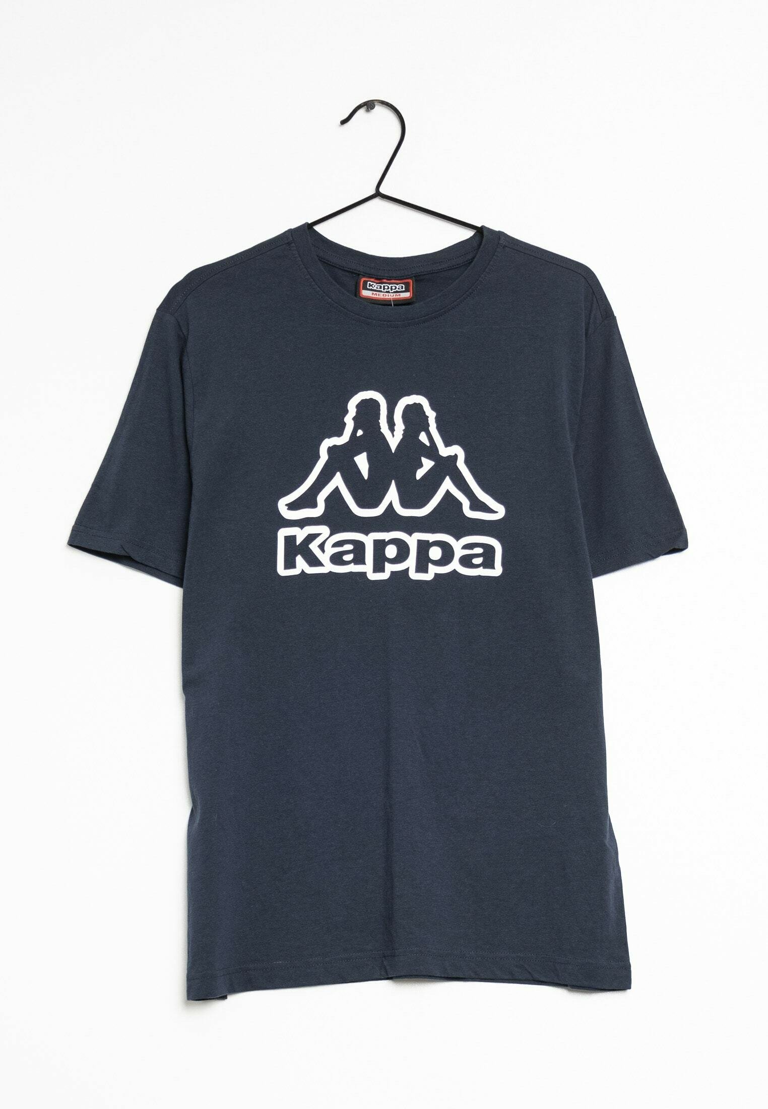 Kappa T-shirt print - blue/Blauw 