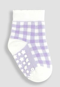 JoJo Maman Bébé 3-PACK GINGHAM REGULAR FIT - Calcetines - pink