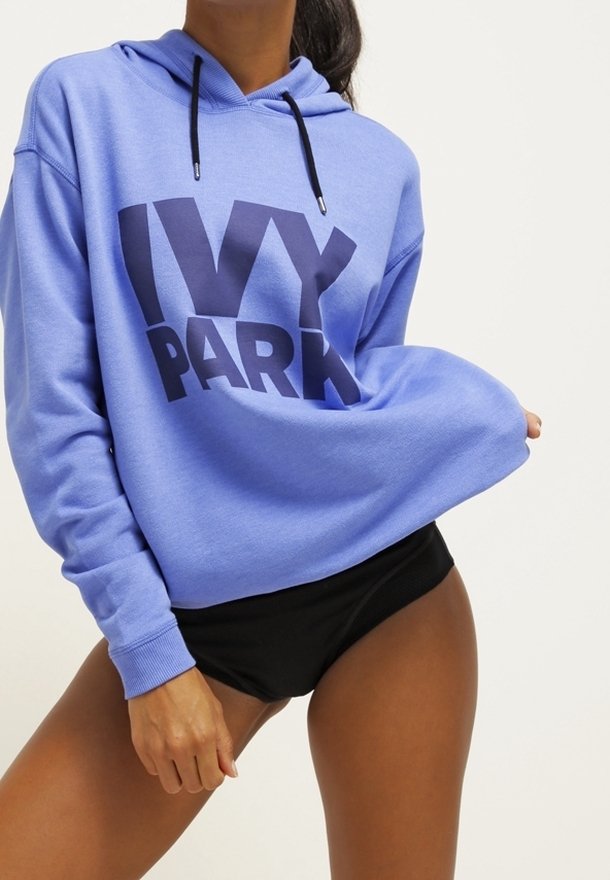 Ivy Park Mikina s kapucí - mottled blue